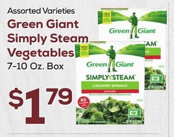 DeCicco & Sons Green giant simply steam vegetables offer