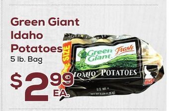 DeCicco & Sons Green giant idaho potatoes offer