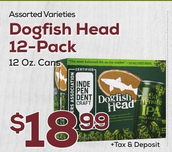 DeCicco & Sons Dogfish head 12-pack offer