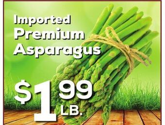 DeCicco & Sons Premium asparagus offer