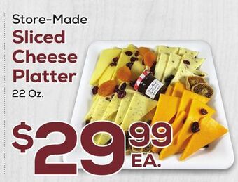 DeCicco & Sons Sliced cheese platter offer