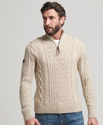 Superdry Jacob henley jumper offer