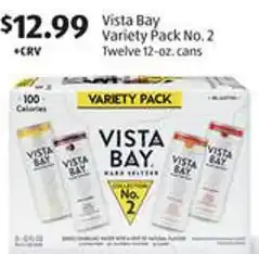 Aldi Vista Bay Variety Pack No.2 12 oz cans offer