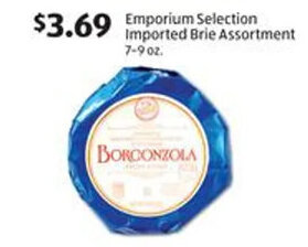 Aldi Emporium Selection Imported Brie Assortment 7-9 oz offer
