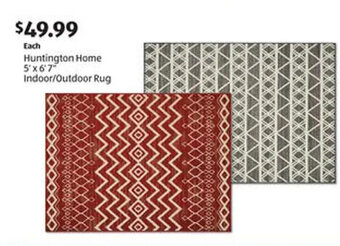 Aldi Huntington Home 5'x6'7" Indoor/Outdoor Rug offer