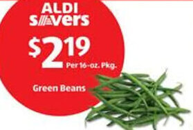 Aldi Green Beans offer