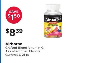 Good Neighbor Pharmacy Airborne crafted blend vitamin c assorted fruit flavors gummies offer