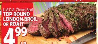Bravo Supermarkets Top round london broil or roast offer