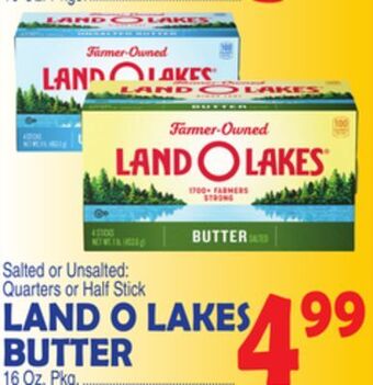 Bravo Supermarkets Land o lakes butter offer