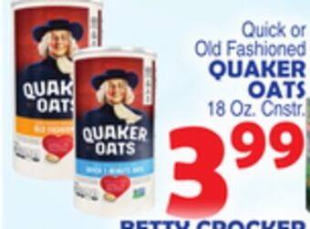 Bravo Supermarkets Quaker oats offer