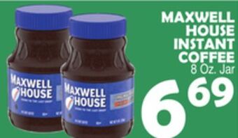 Bravo Supermarkets Maxwell house instant coffee offer