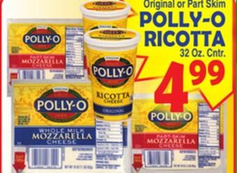 Bravo Supermarkets Polly-o ricotta offer