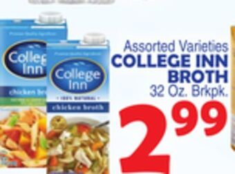 Bravo Supermarkets College inn broth offer