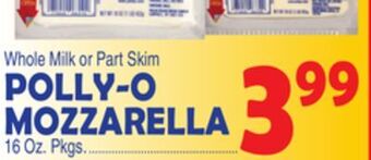 Bravo Supermarkets Polly-o mozzarella offer