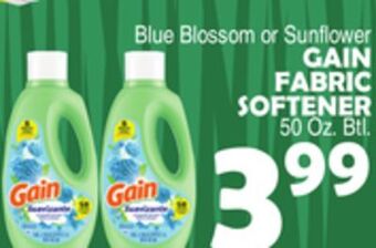 Bravo Supermarkets Gain fabric softener offer