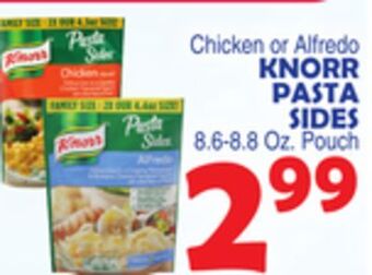 Bravo Supermarkets Knorr pasta sides offer