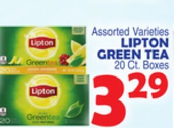 Bravo Supermarkets Lipton green tea offer