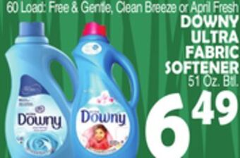Bravo Supermarkets Downy ultra fabric softener offer