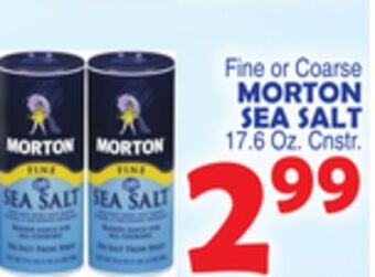 Bravo Supermarkets Morton sea salt offer