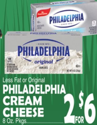 Bravo Supermarkets Philadelphia cream cheese offer