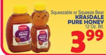 Bravo Supermarkets Krasdale pure honey offer