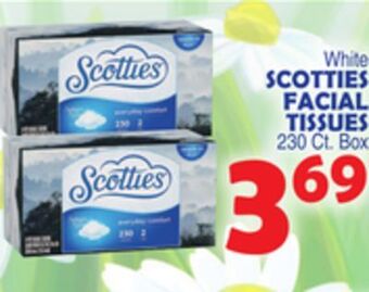 Bravo Supermarkets Scotties facial tissues offer