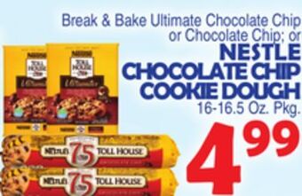 Bravo Supermarkets Nestle chocolate chip cookie dough offer