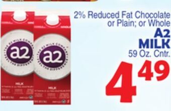 Bravo Supermarkets A2 milk offer