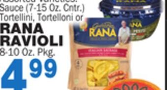 Bravo Supermarkets Rana ravioli 8-10 oz. pkg. offer