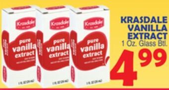Bravo Supermarkets Krasdale vanilla extract offer