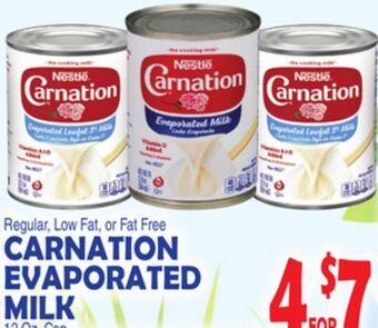 Bravo Supermarkets Carnation evaporated milk offer