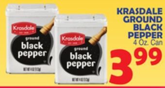 Bravo Supermarkets Krasdale ground black pepper offer