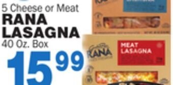 Bravo Supermarkets Rana lasagna offer