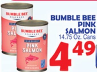 Bravo Supermarkets Bumble bee pink salmon offer