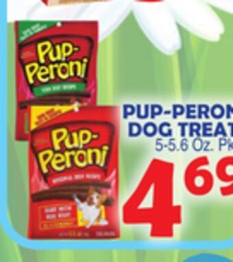 Bravo Supermarkets Pup-peroni dog treats offer