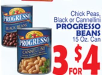 Bravo Supermarkets Progresso beans offer