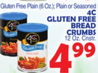 Bravo Supermarkets 4c gluten free bread crumbs offer