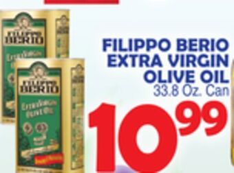 Bravo Supermarkets Filippo berio extra virgin olive oil offer