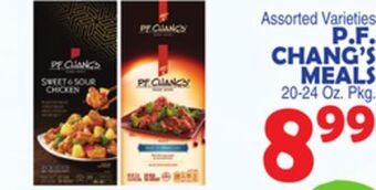 Bravo Supermarkets P. f. chang's meals offer