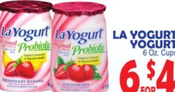 Bravo Supermarkets La yogurt yogurt offer