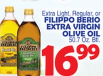 Bravo Supermarkets Filippo berio extra virgin olive oil offer