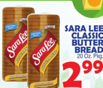 Bravo Supermarkets Sara lee classic butter bread offer