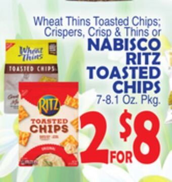 Bravo Supermarkets Nabisco ritz toasted chips offer