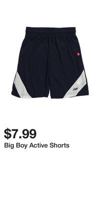 TJ Maxx Big boy active shorts offer