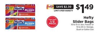 ShopRite Slider bags offer