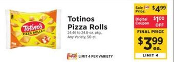 ShopRite Pizza rolls offer