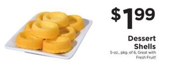 ShopRite Dessert shells offer