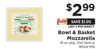 ShopRite Mozzarella offer