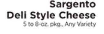 ShopRite Deli style cheese offer