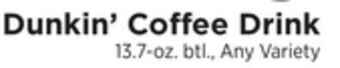 ShopRite Coffee drink offer